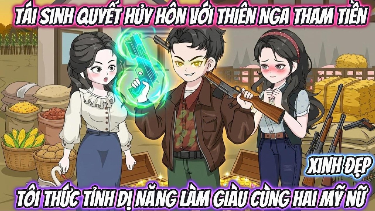 Tái Sinh Quyết Hủy Hôn Với Thiên Nga Tham Tiền, Tôi Thức Tỉnh  Dị Năng Làm Giàu Cùng Hai Mỹ Nữ Xinh