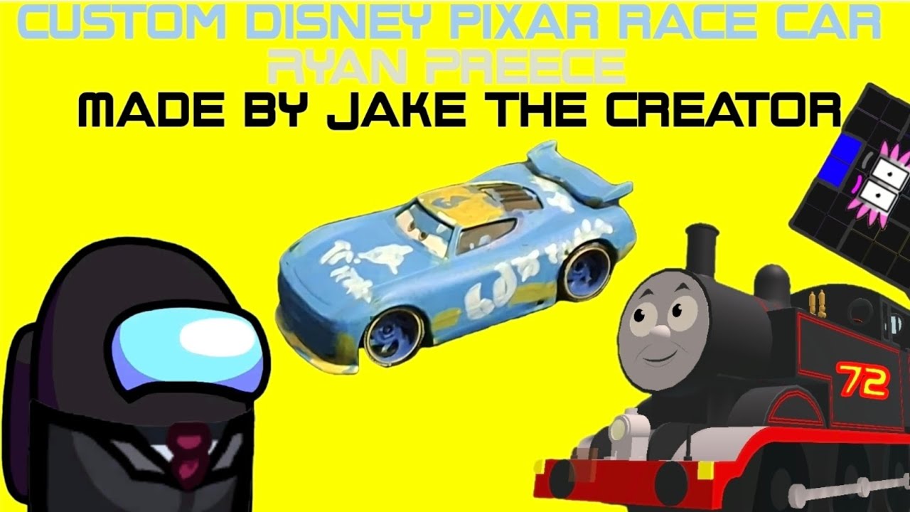 Custom Disney Pixar Race Car | Ryan Preece. 