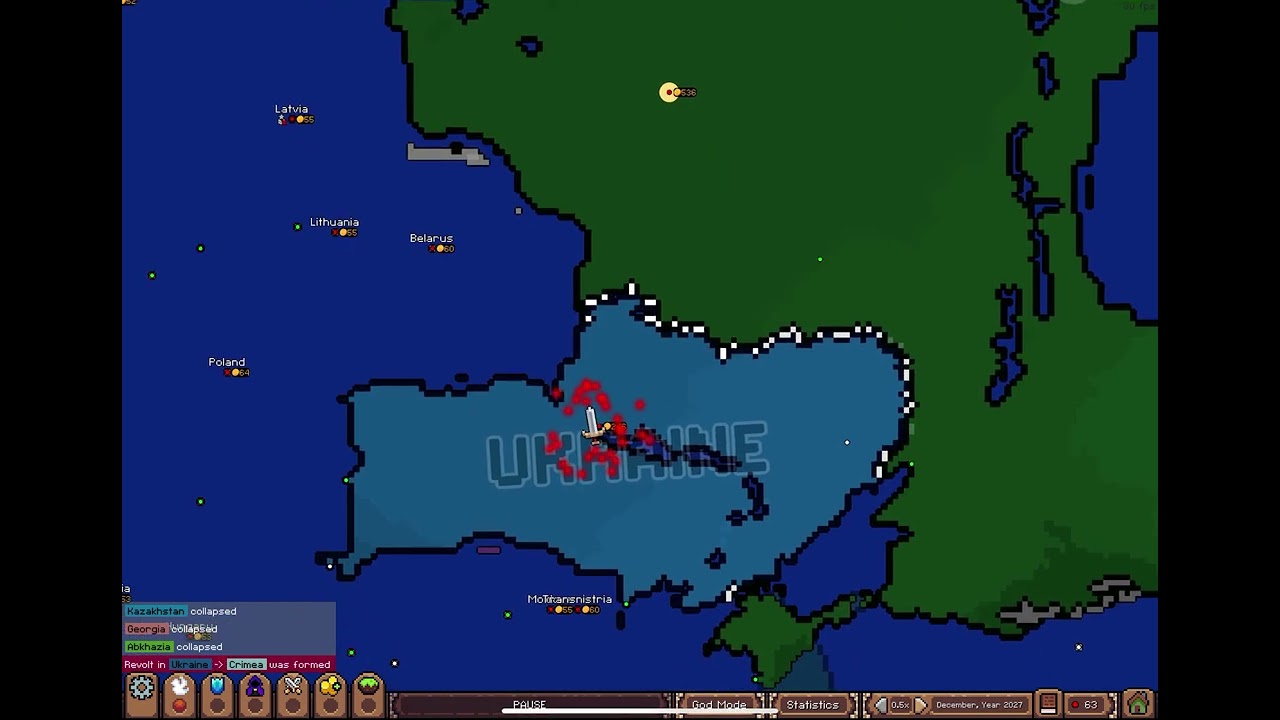 Russia-Ukraine war custom scenario 