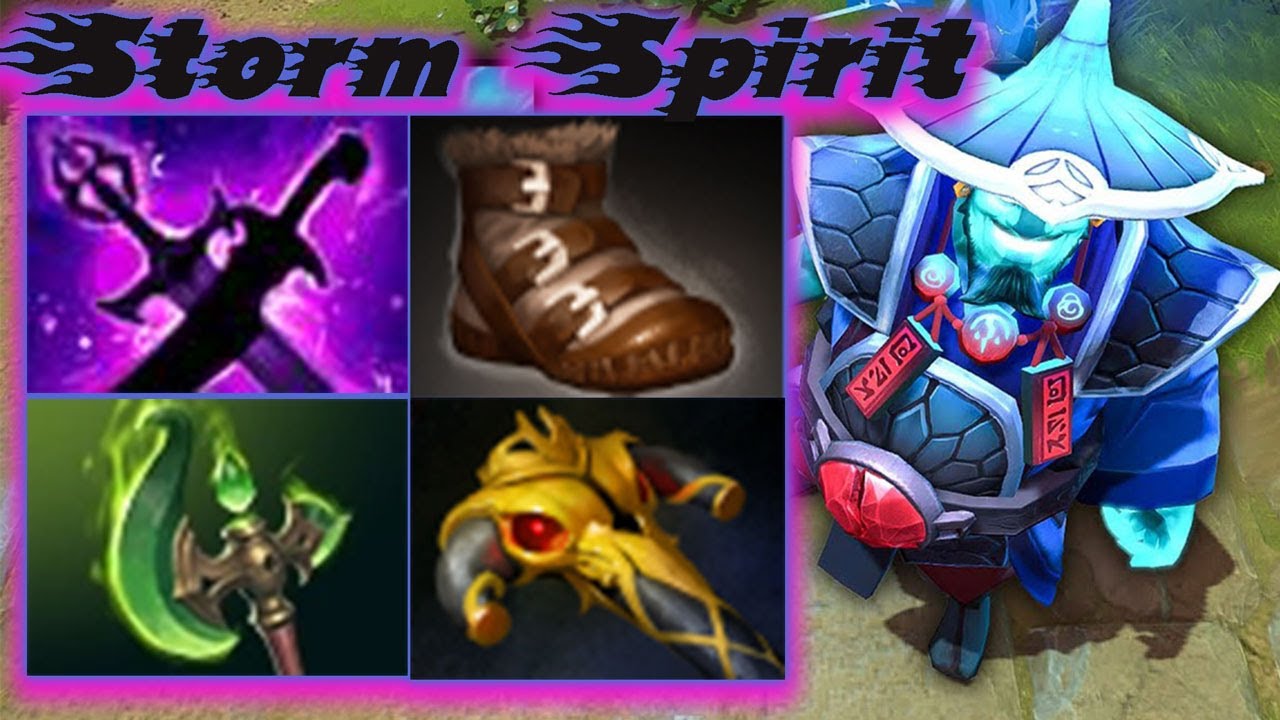 How to MidLand New 7.37d Storm Spirit IN RANK - Dota 2