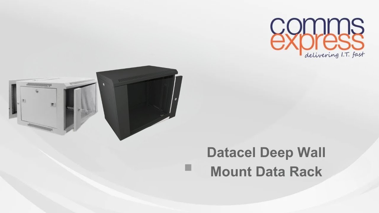 Datacel Deep Wall Mount Data Cabinet/Rack