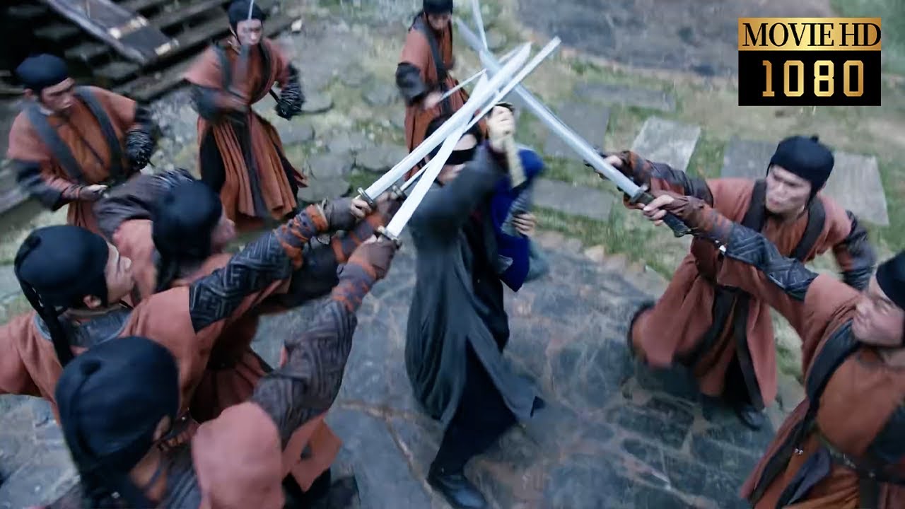 【Full Movie】蒙眼少俠手抱孩子依舊武力值驚人，打得敵人節節敗退，舉手投降！【飞狐外传 Side Story of Fox Volant 】