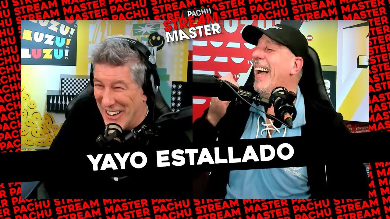#PACHUSTREAMMASTER | YAYO ESTALLADO CON LOS AUDIOS