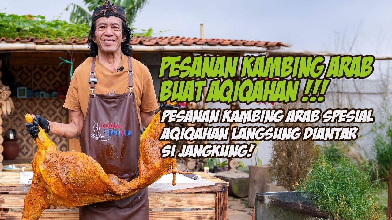Kambing Arab Buat Aqiqahan Pertama Kali, Keluarga kaget!