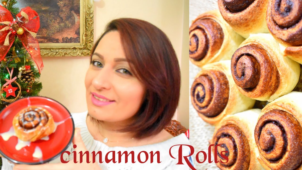 أطيب سينامون رولز ( سينابون)، مكونات اقتصادية ومن دون بيض. Cinnabon Cinnamon Rolls