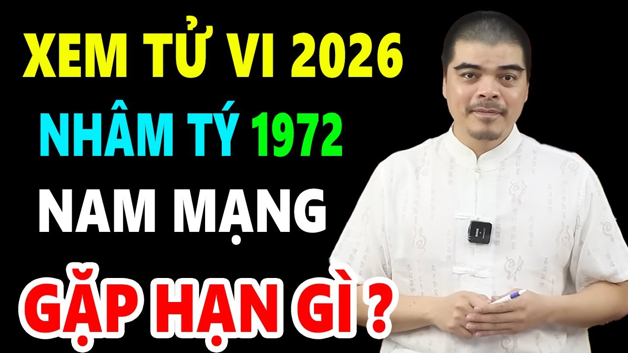Что произойдёт с Крысой-самцом 1972 года рождения в 2026 году, Бинь Нго | Гороскоп на 2026 год