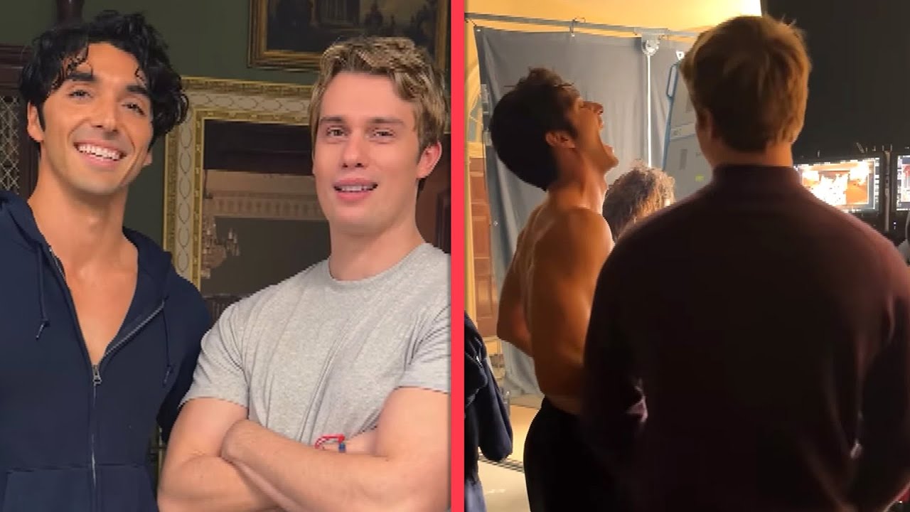 Red, White and Royal Wedding: First Look at Taylor Zakhar Perez and Nicholas Galitzine On Set!
