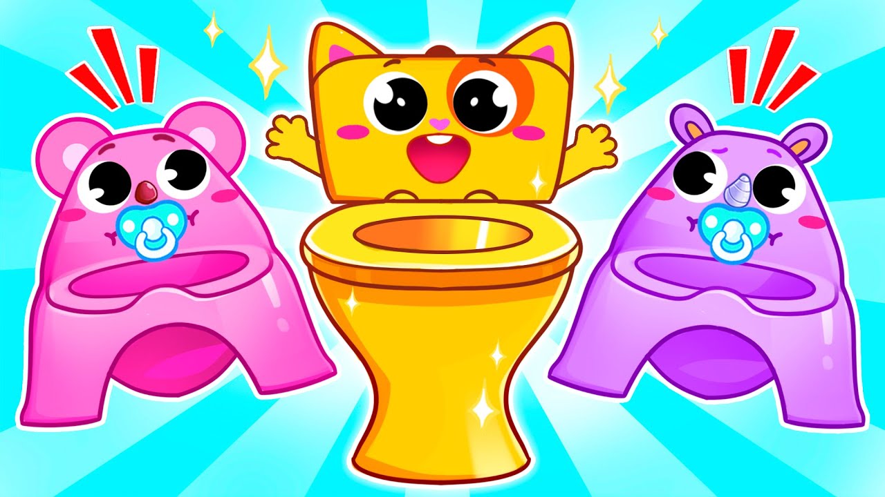 Little Potty Training for Kids | Funny Songs For Baby & Nursery Rhymes by Toddler Zoo