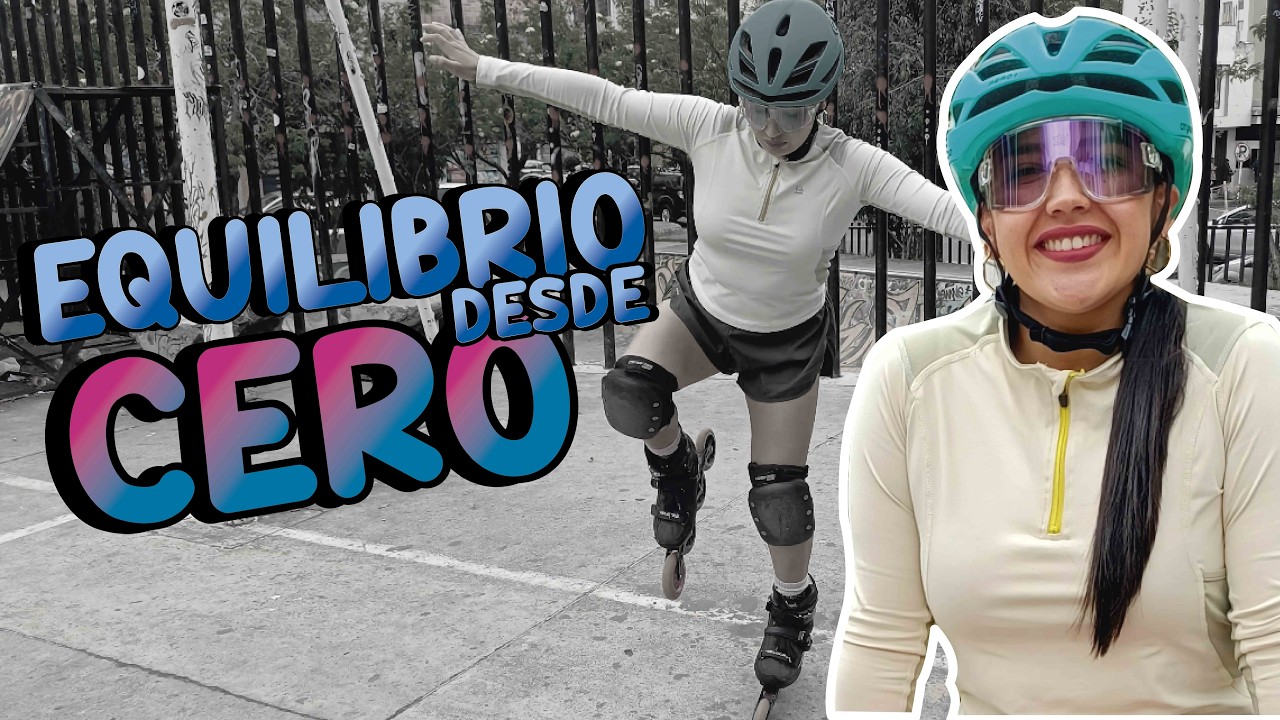 Gana equilibrio en patines desde cero | Patinaje para principiantes |