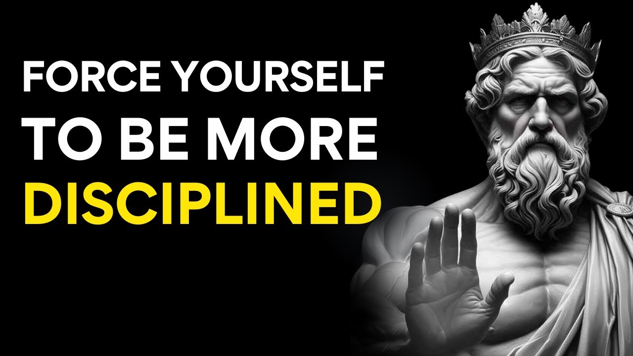 HACK Your MIND And FORCE YOURSELF To Be MORE DISCIPLINED | 12 STOIC LAWS FOR MENTAL ORDER