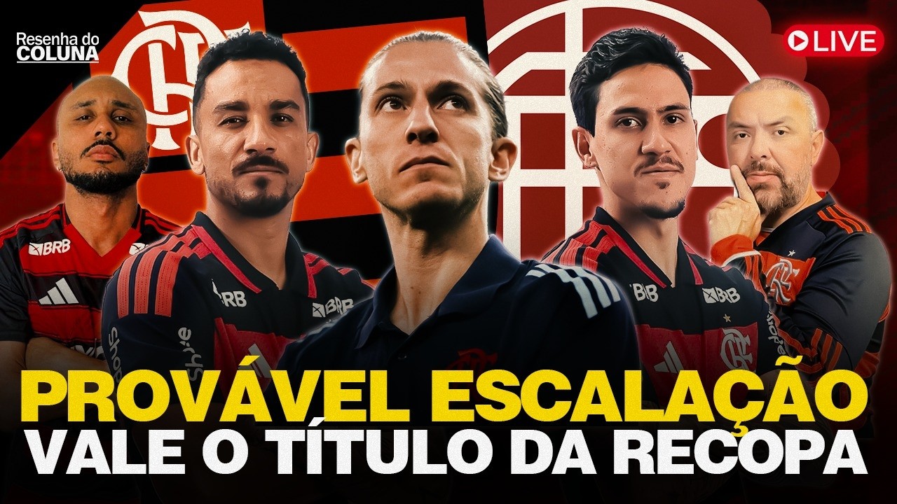 🔴 AO VIVO: Escalação com reforço para Flamengo x Lanús | Vini Jr responde em Real Madrid x Benfica