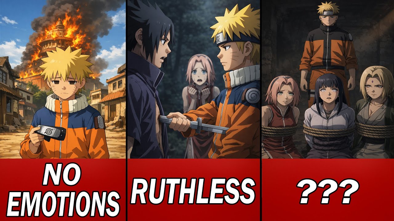 What If Naruto Could Turn Off His Emotions? 😶🔥