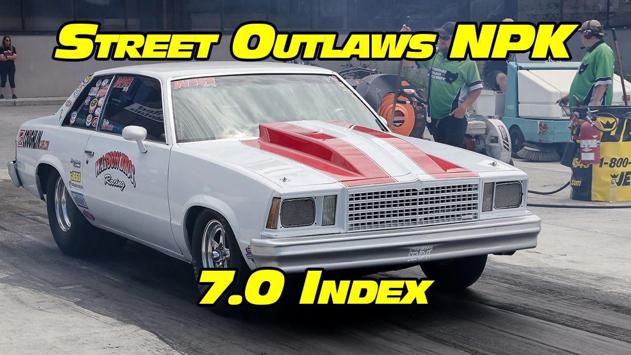 Street Outlaws No Prep Kings 7.0 Index ELIMINATIONS National Trail Raceway 2024