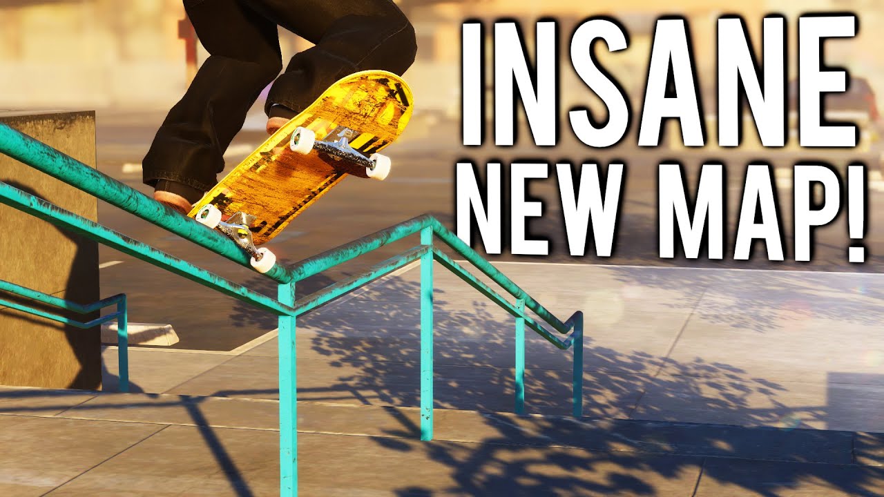 This NEW Skater XL Map Is Absolutely UNREAL - Amazing Street Spots And Insane Details! (PC)