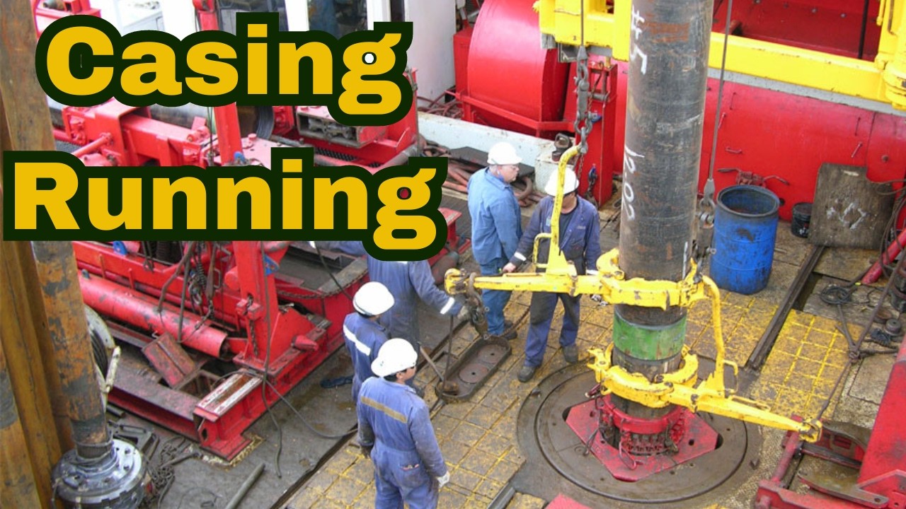 Casing Running Operation in the drilling rig