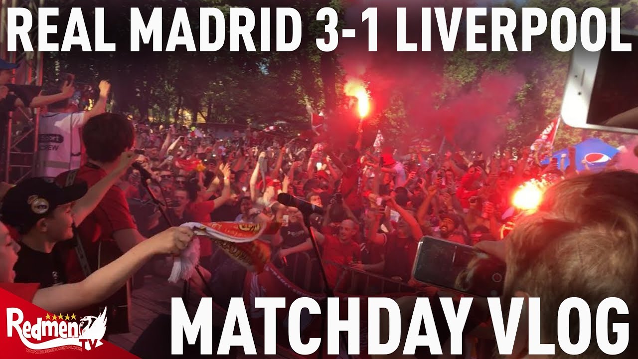 Real Madrid v Liverpool 3-1 | Matchday Vlog