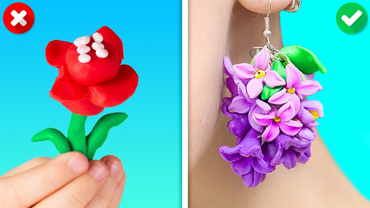 41 FANTASTICHE FAI-DA-TE DECORATIVE CON L'ARGILLA POLIMERICA