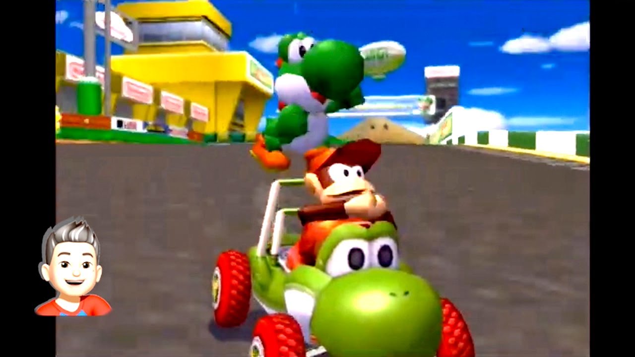 MARIO KART DOUBLE DASH GRAND PRIX 50 CC ALL CUP ALL TRACKS ORIGINAL GAMECUBE 22:34:50