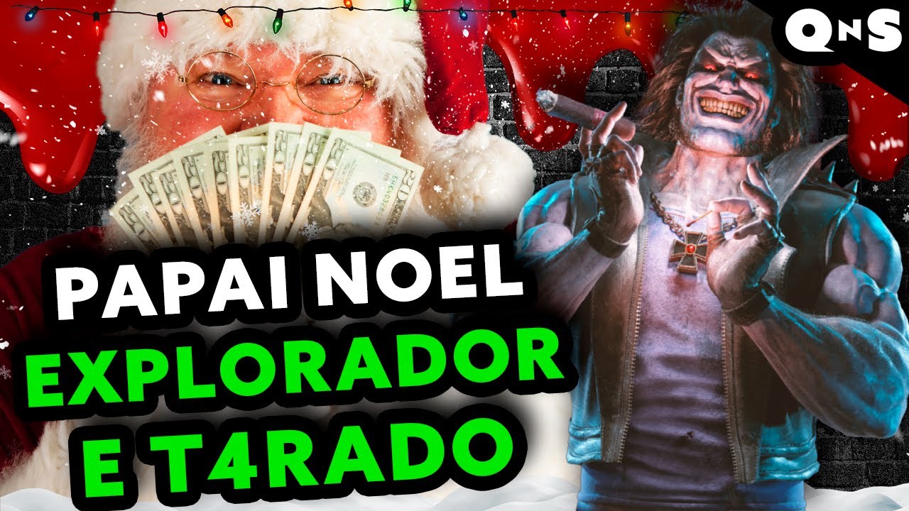 MASS4CRANDO O NATAL DE BURGU&Ecirc;S SAFAD0!!! Papai Noel vs Lobo