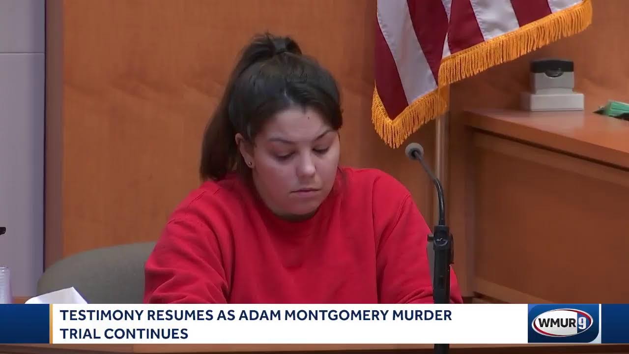 Kayla Montgomery resumes testimony at Adam Montgomery murder trial
