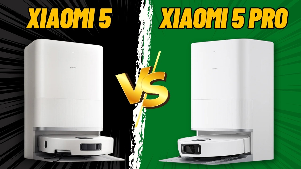 XIAOMI 5 vs 5 PRO - Migliore Robot Aspirapolvere Lavapavimenti Xiaomi. Quale Comprare?