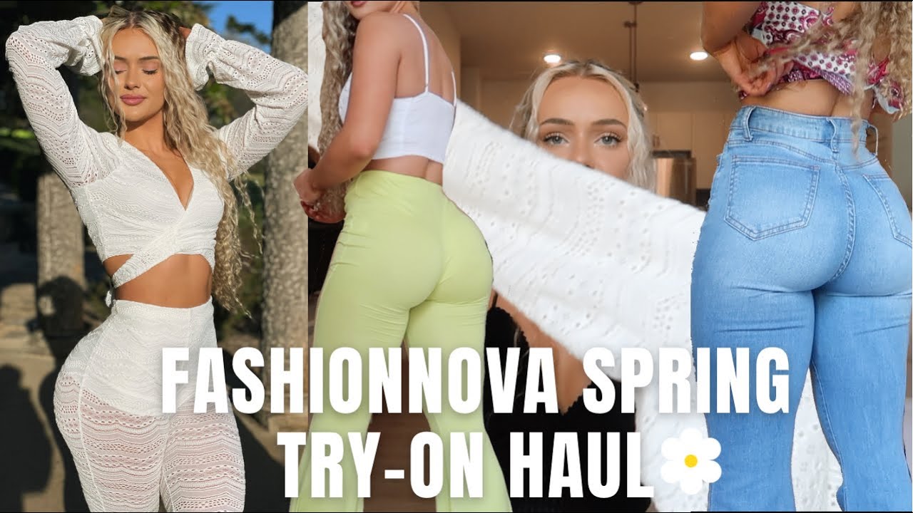 Fashionnova spring/summer clothing try on haul & review 2022 | Bailey Stewart