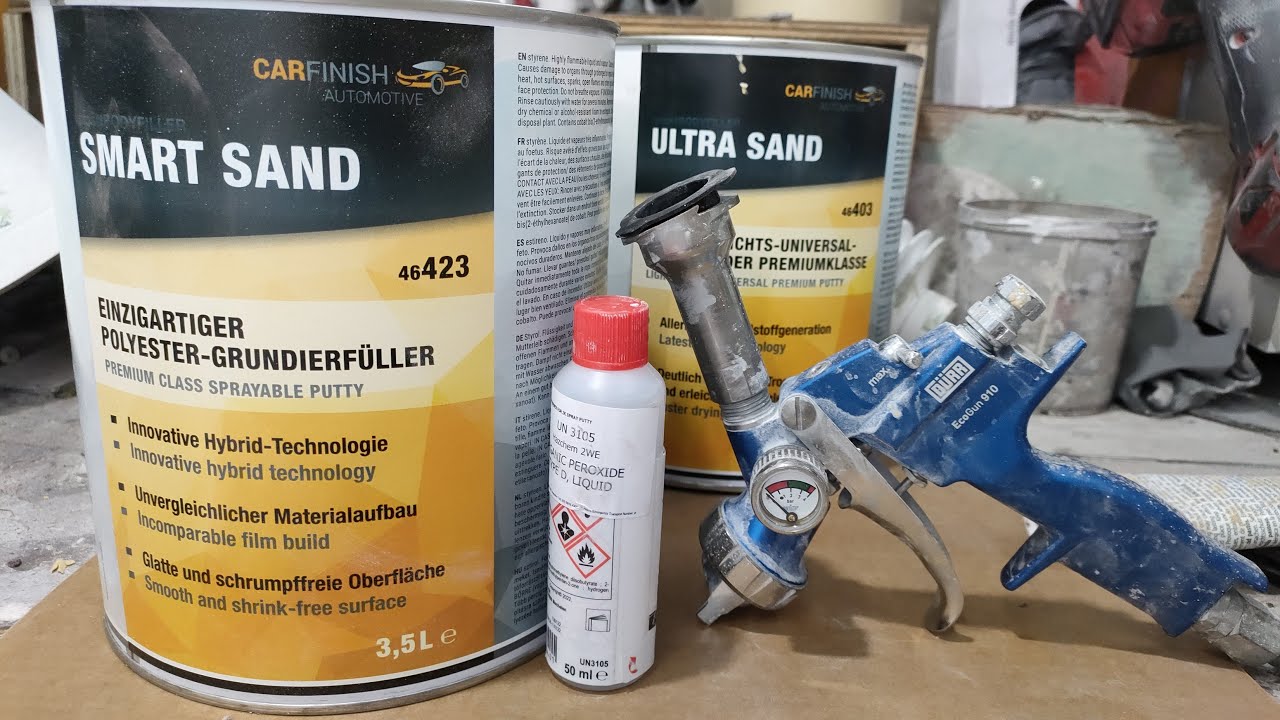 Smart Sand: Hybrid Polyester Spray Filler Review