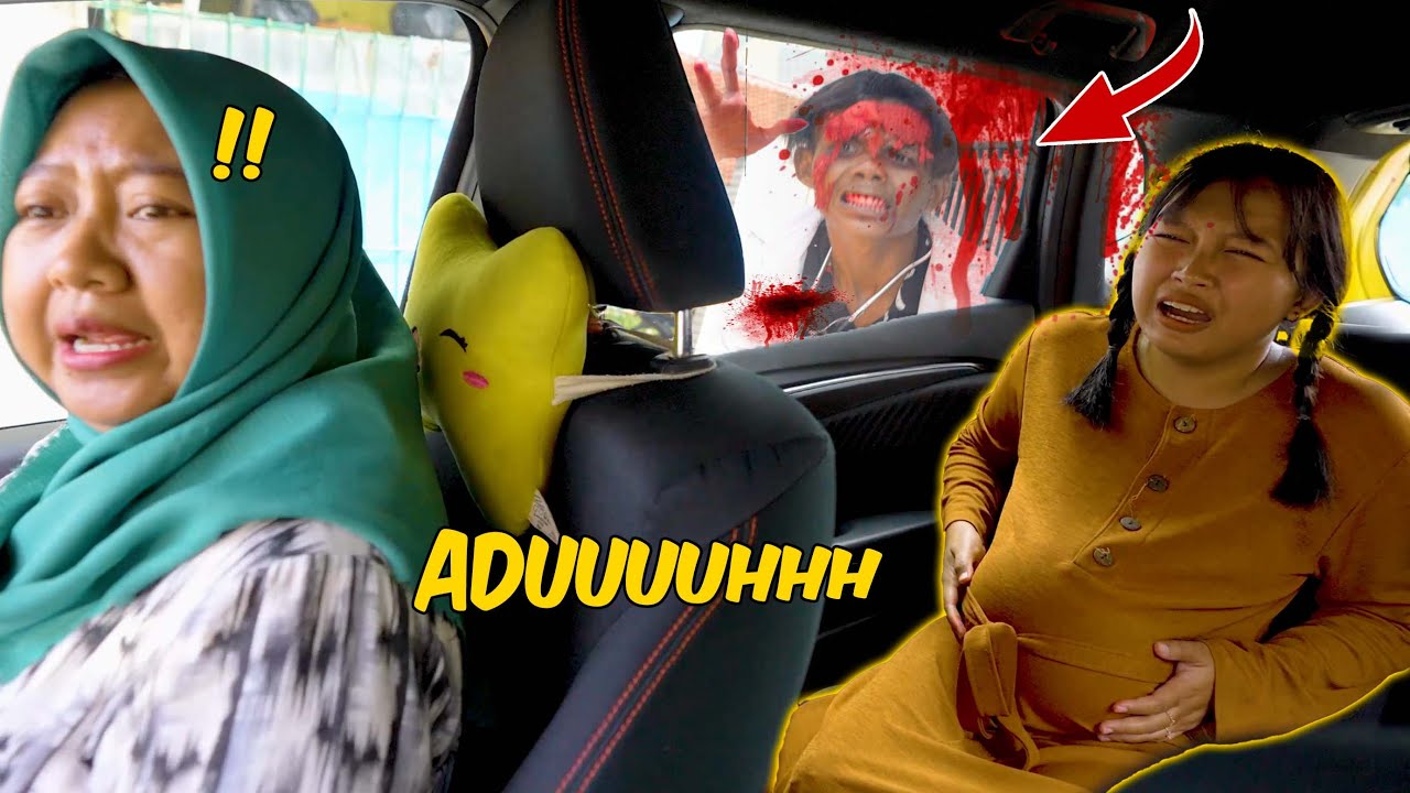 IBU HAMIL PENJUAL ES KRIM MAU MELAHIRKAN DI KEJAR ZOMBIE BERDARAH !!