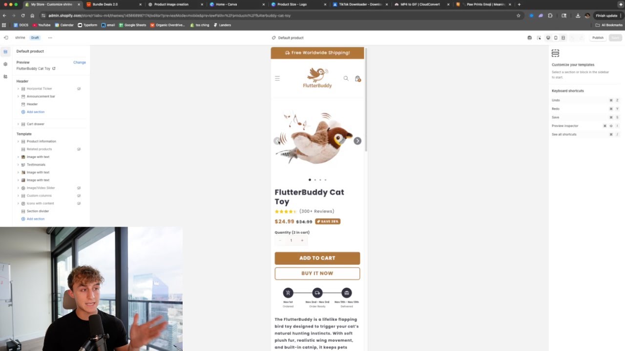 building a $10k/month dropshipping store in 60 minutes (full guide)