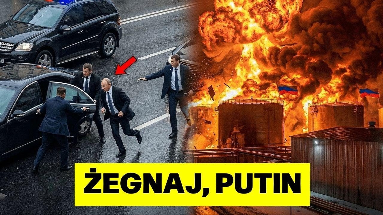 Putin UCIEKA do Indii, bo Ukraina niszczy rosyjski rurociąg naftowy