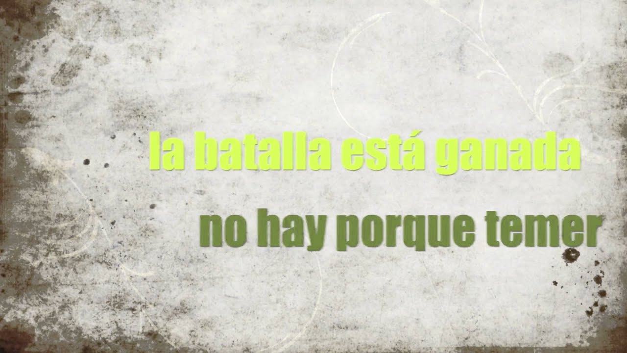 Dios va al frente