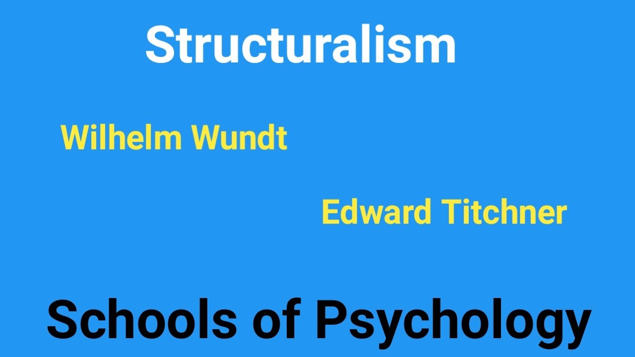 Structuralism | Structuralist Theory | School of Psychology | History of Psychology