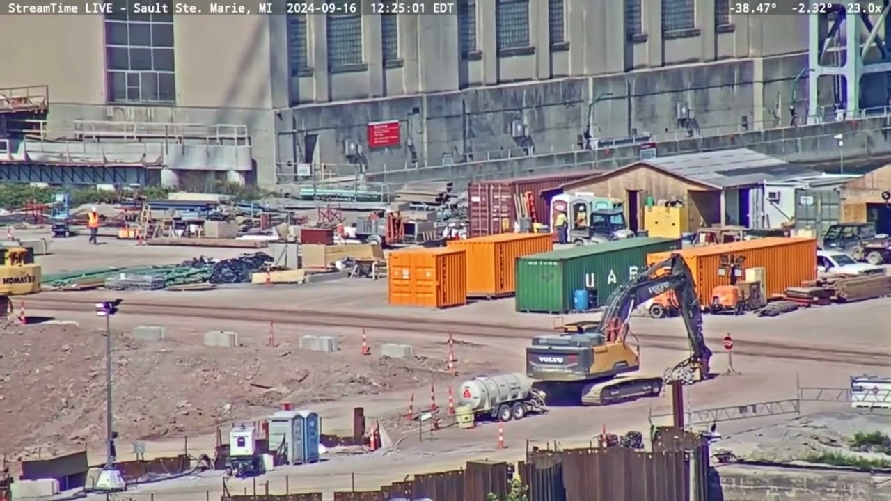 Coast Guard & New Soo Lock construction Tour on Sept 16th, 2024