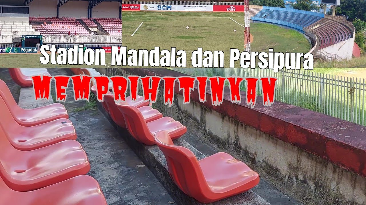 Stadion Mandala Jayapura kondisi memprihatinkan, perlu renovasi
