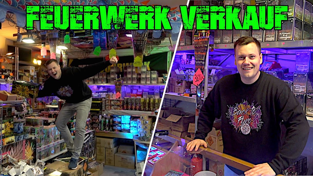 Ladentour durch die Feuerwerksgarage 2022 | Riesen Feuerwerksverkauf🔥