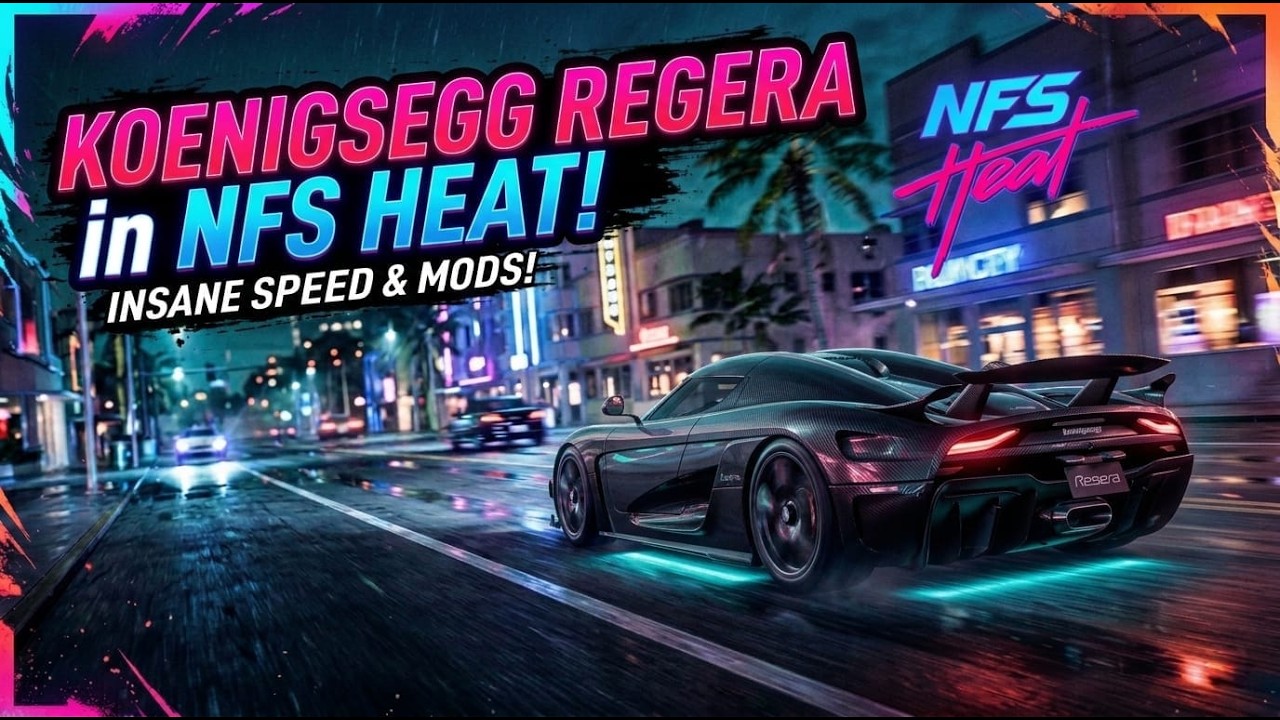 Koenigsegg Regera | NFS Heat | Ps5 Gameplay | EP - 1