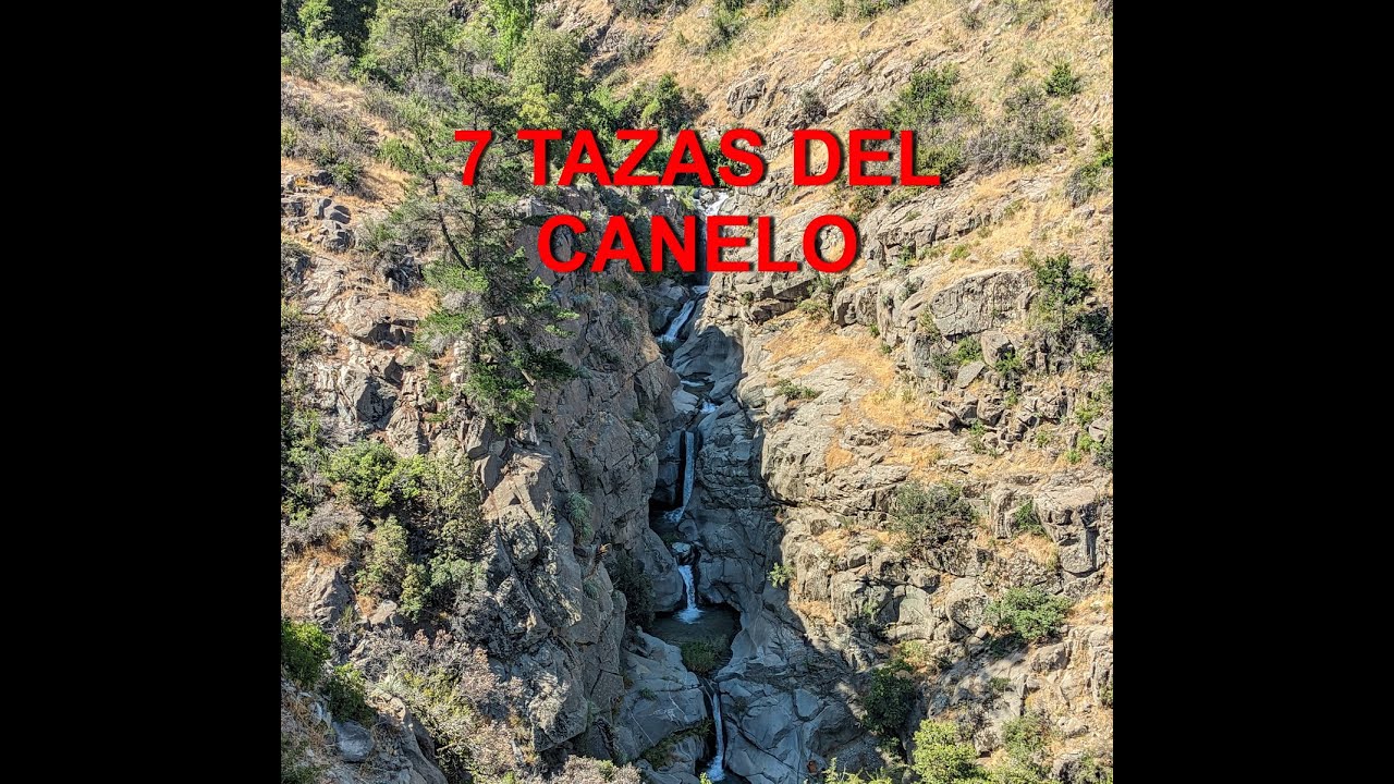 7 POZAS  DEL CANELO (7 TAZAS) - CAJON DEL MAIPO - CHILE 4K60
