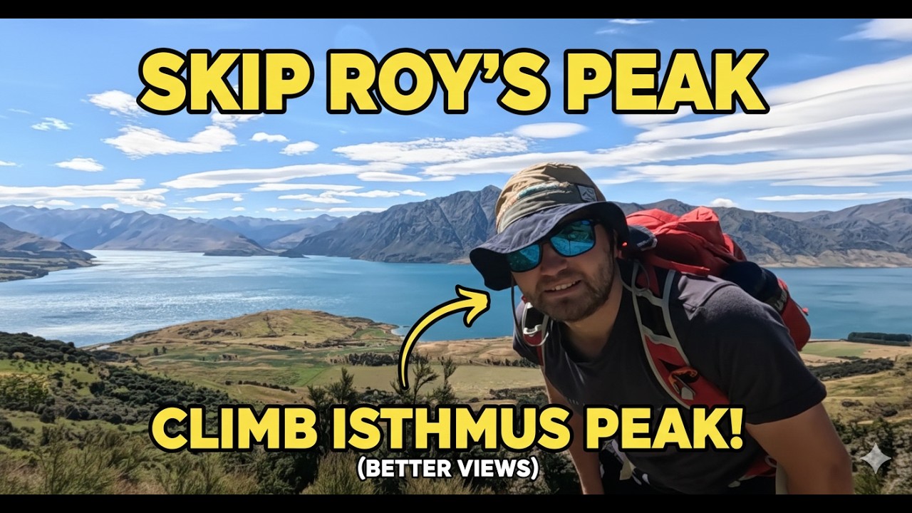 Isthmus Peak: The quieter Roy's Peak alternative!