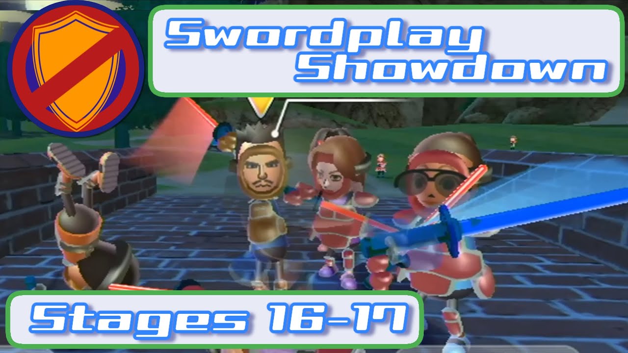 【Without defense】ガード禁止で行くチャンバラ組手 St.16 & 17（Wii Sports Resort）