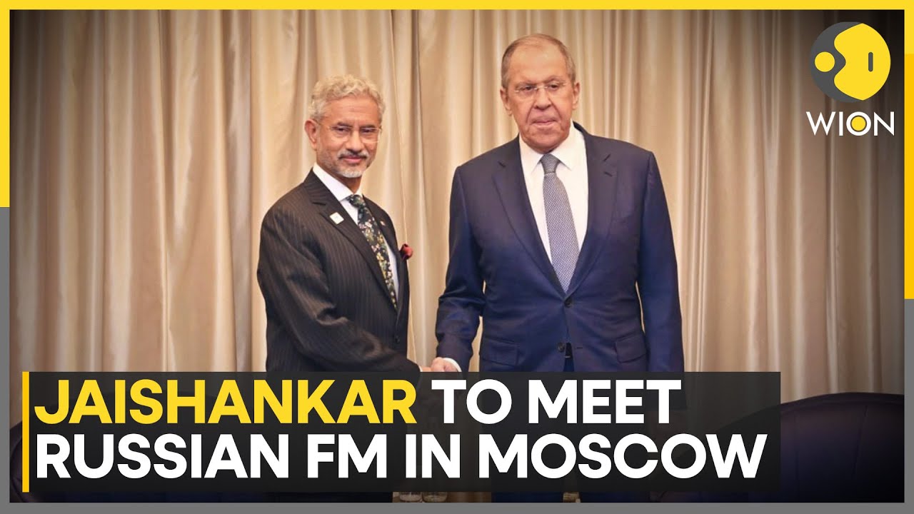 Jaishankar-Lavrov Meet: External Affairs Minister S Jaishankar to Visit Russia | WION World News