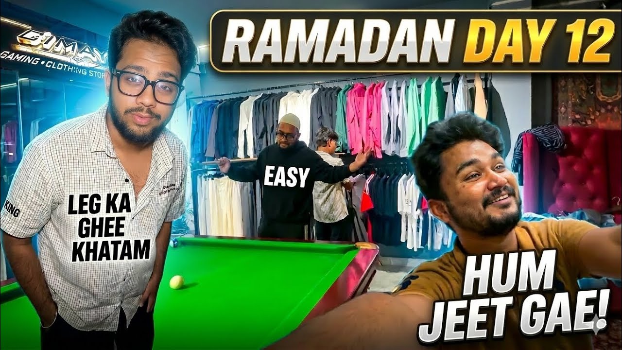 Varanasi | 8 Ball Pool, Ramadan Day 12 Aur Gym