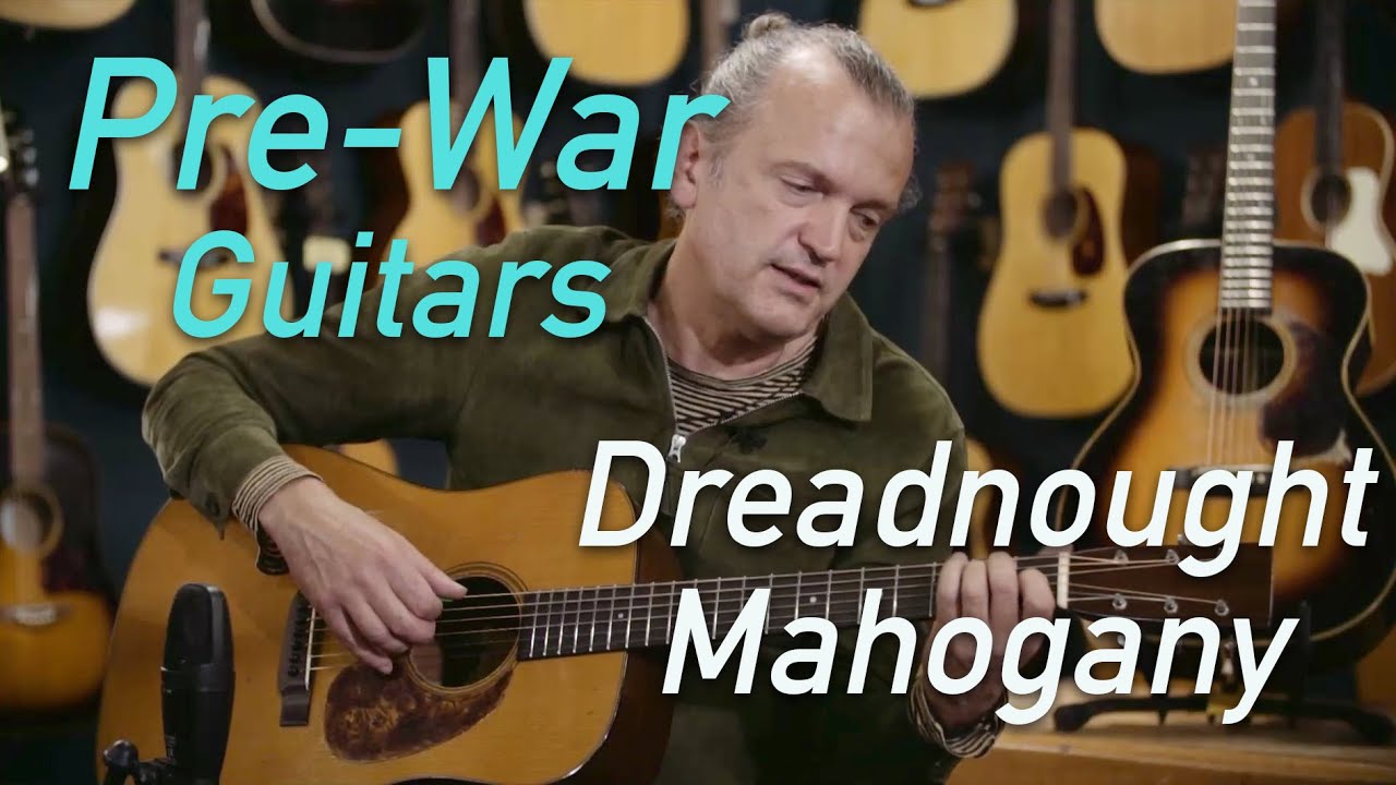Pre War Guitars Dreadnought Mahogany