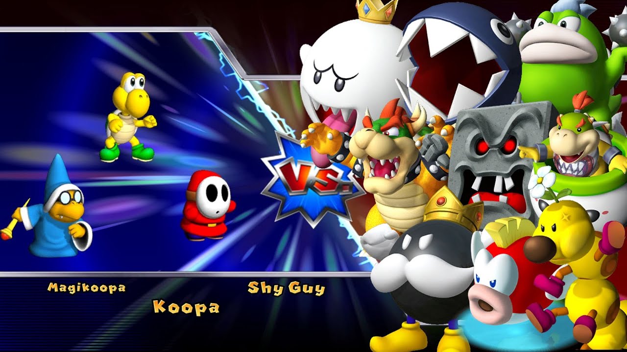 Mario Party 9 - Boss Rush // Shy Guy, Koopa Troopa, Magikoopa [Master Difficulty]
