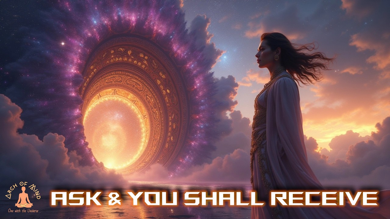 ASK & YOU SHALL RECEIVE ✨ 888Hz + 528Hz | Manifest Miracles & Abundance Portal