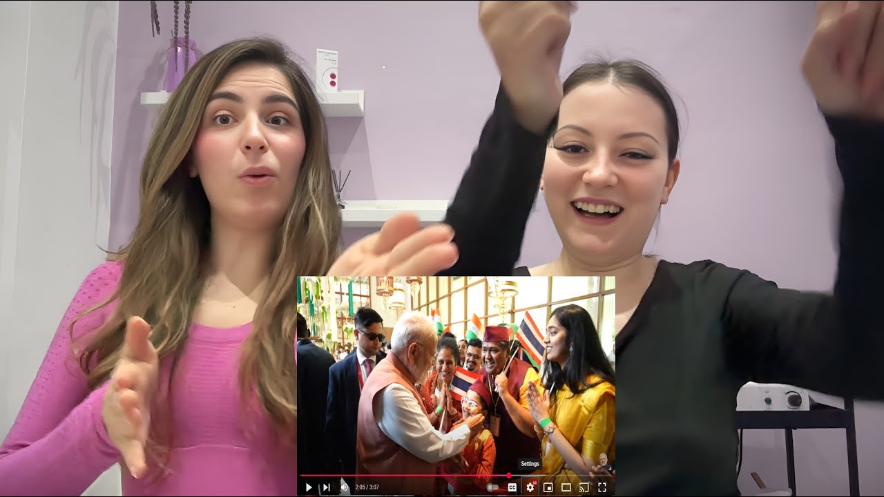 Italian Girls React To Modi's Grand Welcome In Thailand