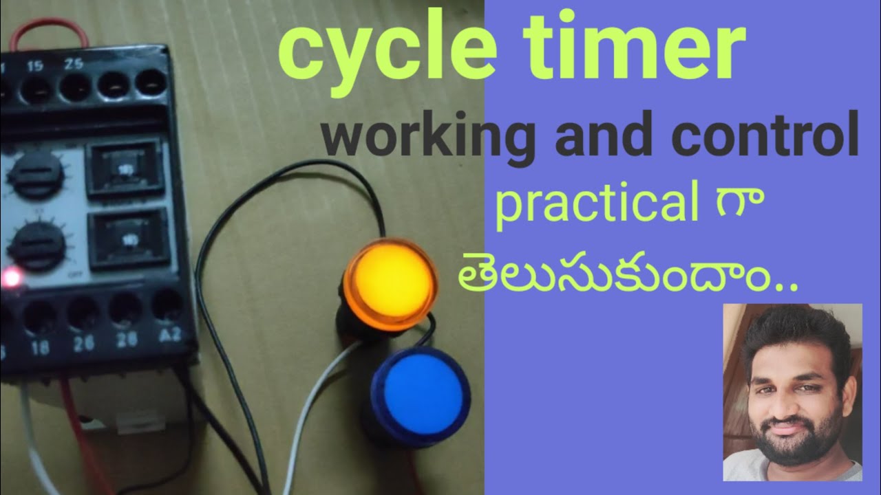 Cycle timer control wiring explain practically... Cycle timer connection and working తెలుగు లో...