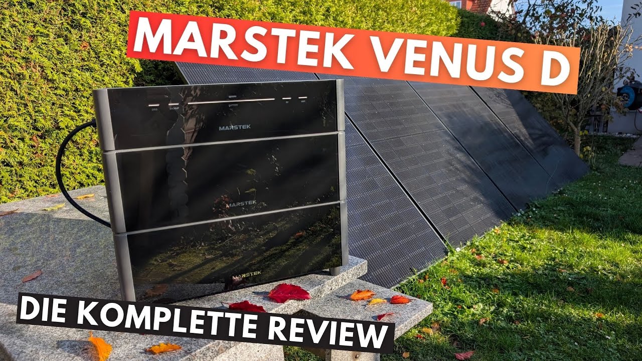 MARSTEK VENUS D - Die KOMPLETTE Review des 4000W Power Balkonkraftwerksspeicher