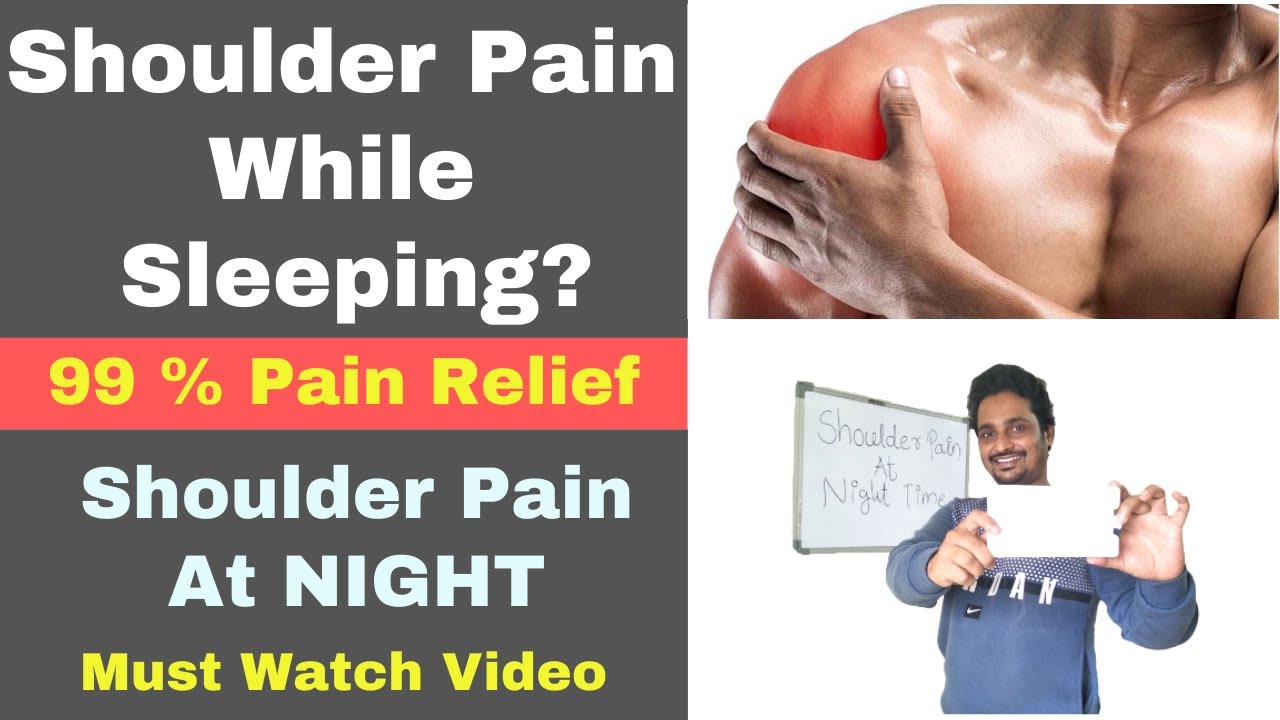 NIGHT Shoulder Pain relief | Best Treatment For Frozen Shoulder Pain RELIEF at Night | Icing Therapy