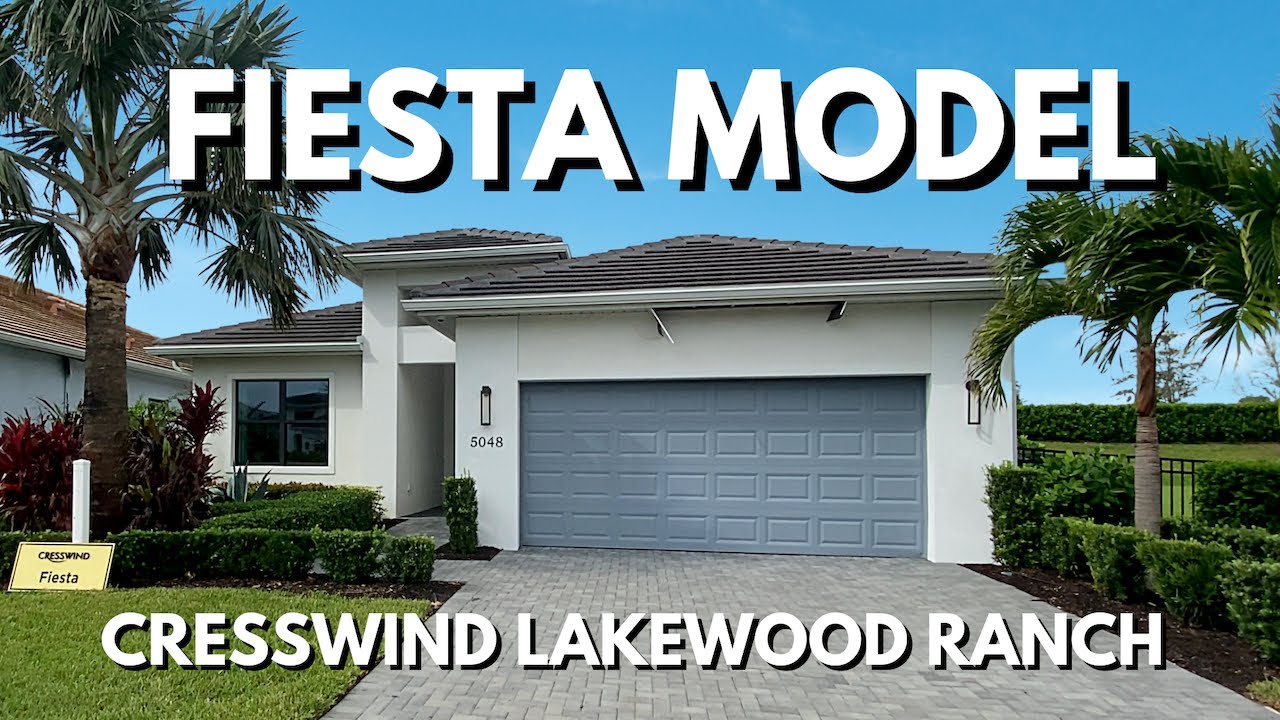 A Sneak Peak Of The Impressive Fiesta Model at Cresswind Lakewood Ranch | Active Adult Lifestyle