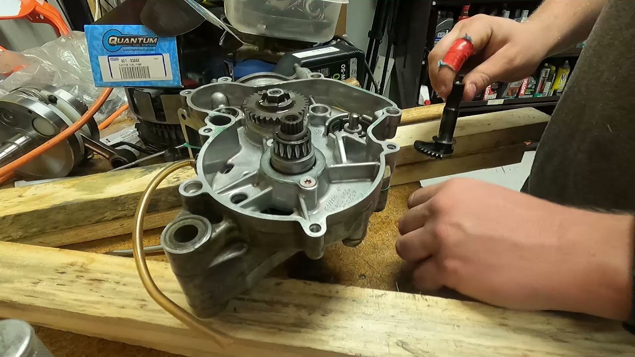 2019 KTM 50 SX | Install Right Side Components